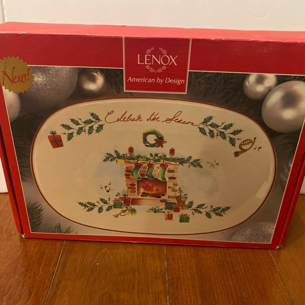 Lenox American By Design Holiday Inspirations Celebrate The Season Serving Tray